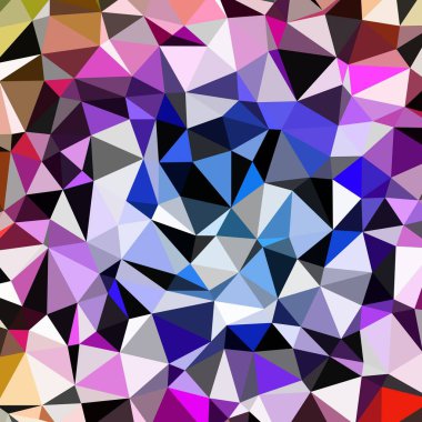 Arka plan çok renkli geometrik poligonal.