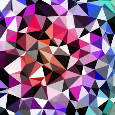 Arka plan çok renkli geometrik poligonal.