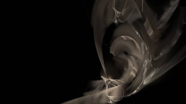 Fantezi kaotik renkli fraktal desen. Soyut Fraktal şekiller. 3D render resimde arka plan veya duvar kağıdı.