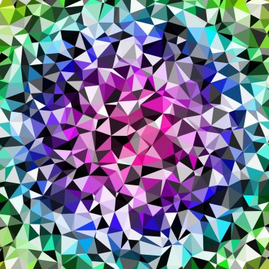 Arka plan çok renkli geometrik poligonal.