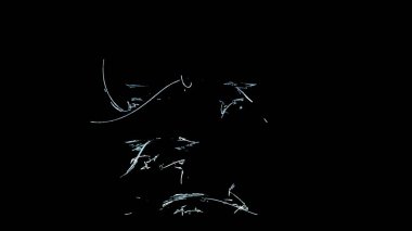 Fantezi kaotik renkli fraktal desen. Soyut Fraktal şekiller. 3D render resimde arka plan veya duvar kağıdı.