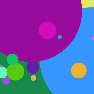 Daire geometrik yeni arka plan çok renkli desen.