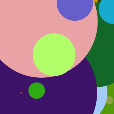 Daire geometrik güzel arka plan çok renkli desen.