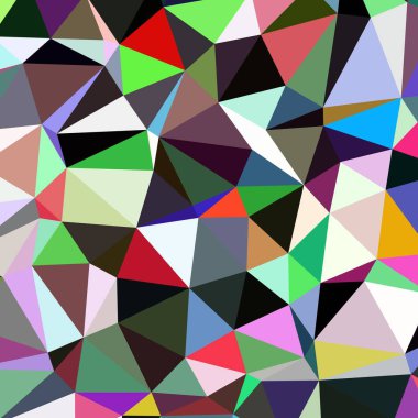 Arka plan çok renkli geometrik poligonal.