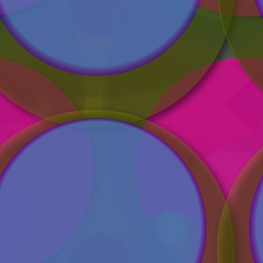 Çok renkli geometrik daire arka plan seamless modeli.