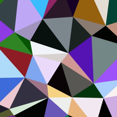 Arka plan çok renkli geometrik poligonal.