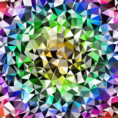Arka plan çok renkli geometrik poligonal.