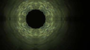 Fantezi kaotik renkli fraktal desen. Soyut Fraktal şekiller. 3D render resimde arka plan veya duvar kağıdı.