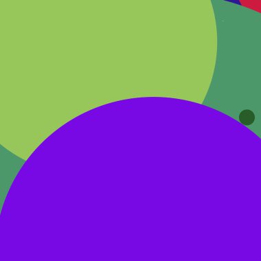 Daire geometrik büyük arka plan çok renkli desen.