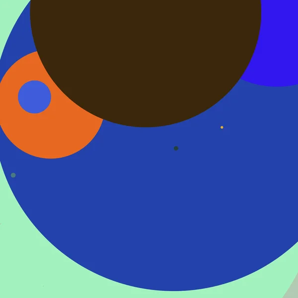 Kreis Geometrisch Schön Abstrakt Hintergrund Bunt Muster — Stockfoto