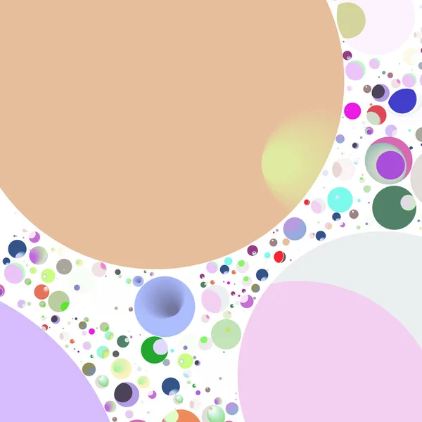 Многоцветный Геометрический Круг Абстрактный Фон Бесшовный Узор — стоковое фото