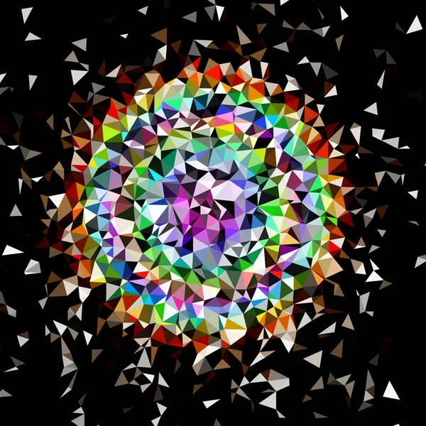 Arka plan çok renkli geometrik poligonal.