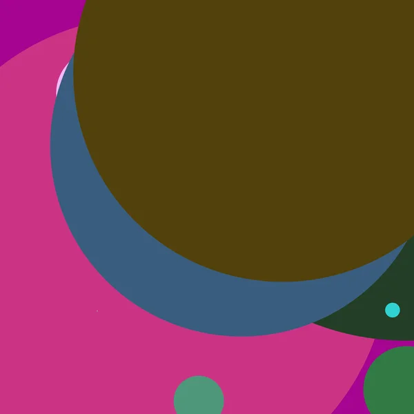 Lingkaran Geometris Elegan Latar Belakang Abstrak Multicolor Pola — Stok Foto