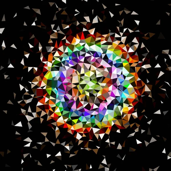 Arka plan çok renkli geometrik poligonal.