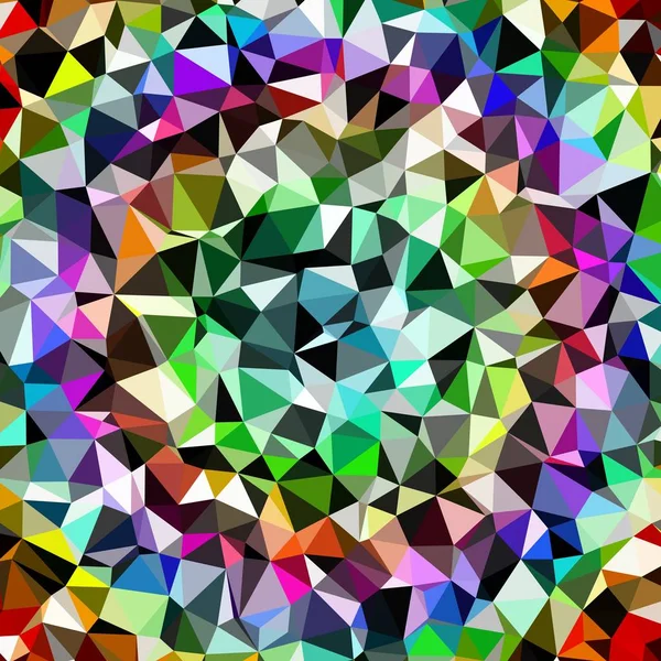 Fond Abstrait Multicolore Géométrique Poligonal — Photo