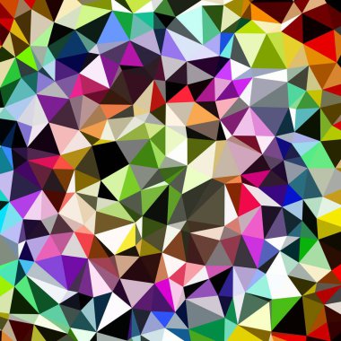 Arka plan çok renkli geometrik poligonal.