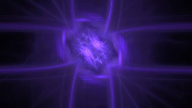 Fantezi kaotik renkli fraktal desen. Soyut Fraktal şekiller. 3D render resimde arka plan veya duvar kağıdı.