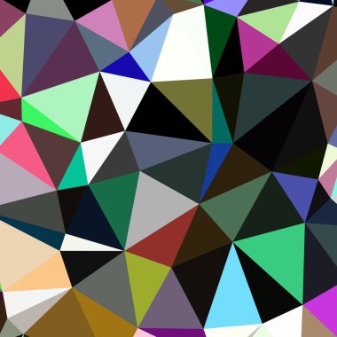 Arka plan çok renkli geometrik poligonal.