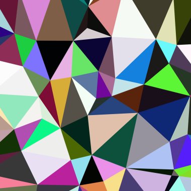 Arka plan çok renkli geometrik poligonal.