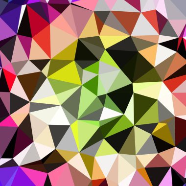 Arka plan çok renkli geometrik poligonal.