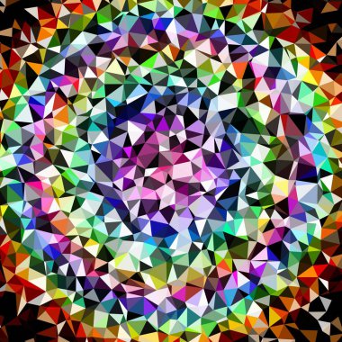 Arka plan çok renkli geometrik poligonal.