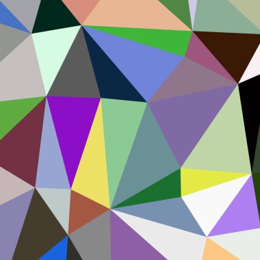 Arka plan çok renkli geometrik poligonal.