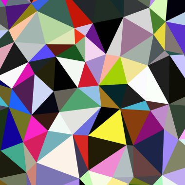 Arka plan çok renkli geometrik poligonal.