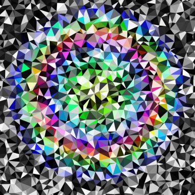 Arka plan çok renkli geometrik poligonal.