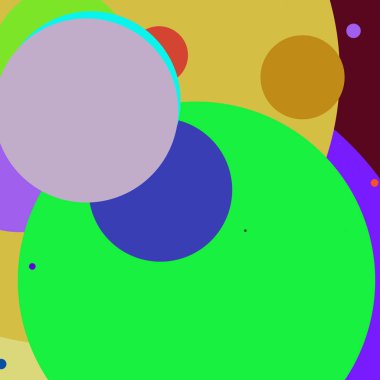 Daire geometrik yeni arka plan çok renkli desen.