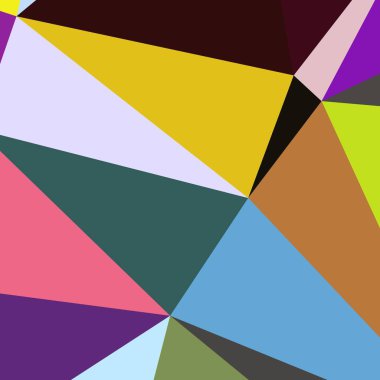 Arka plan çok renkli geometrik poligonal.