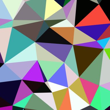 Arka plan çok renkli geometrik poligonal.