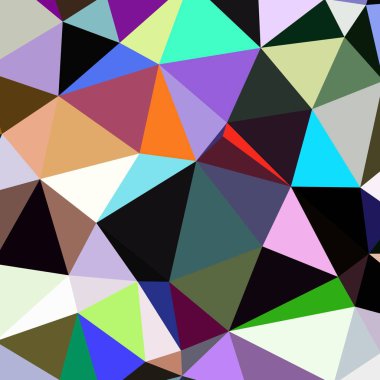 Arka plan çok renkli geometrik poligonal.