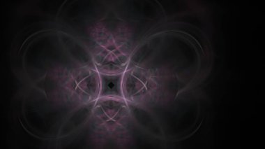 Fantezi kaotik renkli fraktal desen. Soyut Fraktal şekiller. 3D render resimde arka plan veya duvar kağıdı.