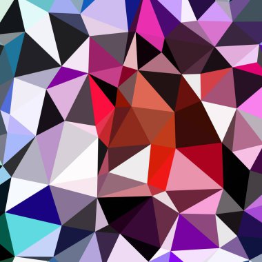 Arka plan çok renkli geometrik poligonal.