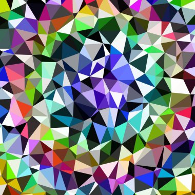 Arka plan çok renkli geometrik poligonal.