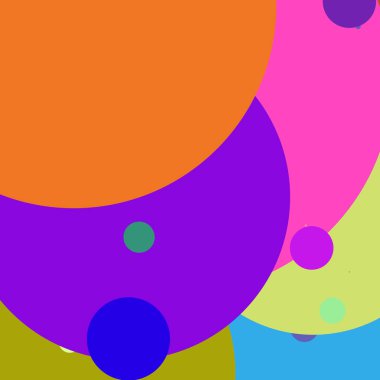 Daire geometrik büyük arka plan çok renkli desen.