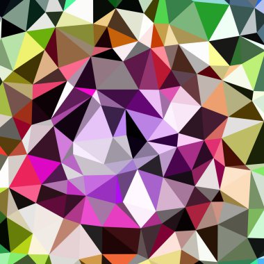 Arka plan çok renkli geometrik poligonal.