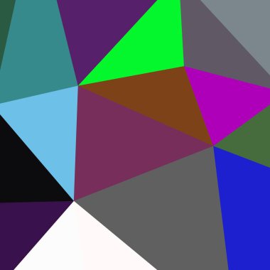 Arka plan çok renkli geometrik poligonal.