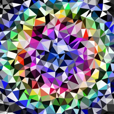 Arka plan çok renkli geometrik poligonal.