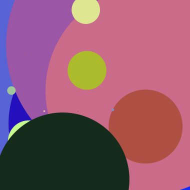 Daire geometrik güzel arka plan çok renkli desen.