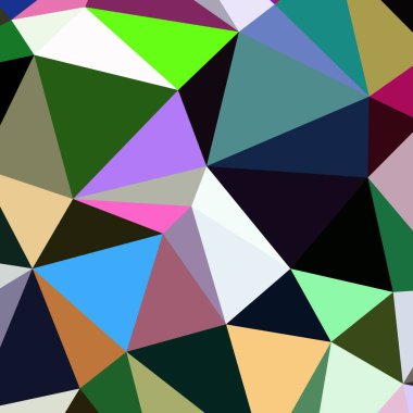 Arka plan çok renkli geometrik poligonal.