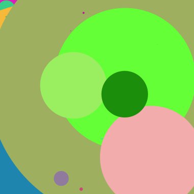 Daire geometrik şaşırtıcı arka plan çok renkli desen.