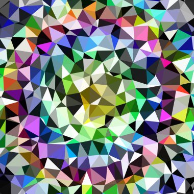 Arka plan çok renkli geometrik poligonal.