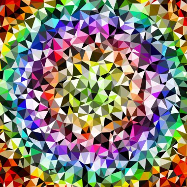 Arka plan çok renkli geometrik poligonal.