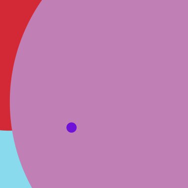 Daire geometrik büyük arka plan çok renkli desen.