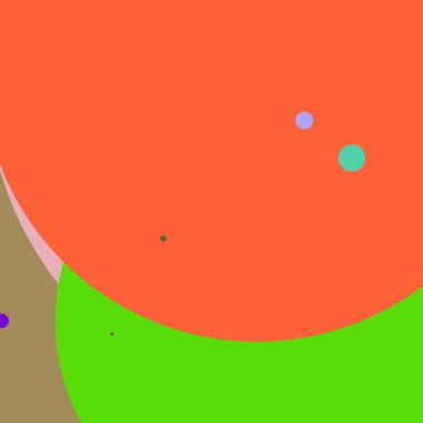 Daire geometrik yeni arka plan çok renkli desen.