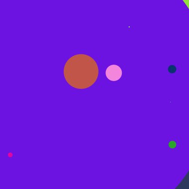 Daire geometrik güzel arka plan çok renkli desen.