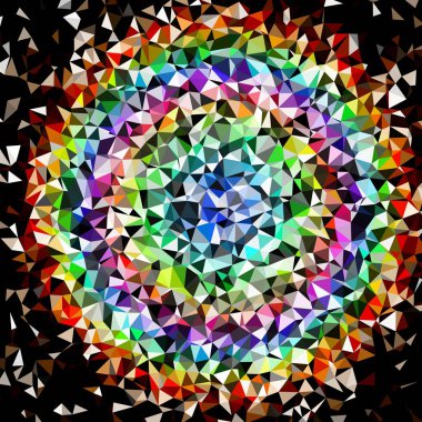 Arka plan çok renkli geometrik poligonal.