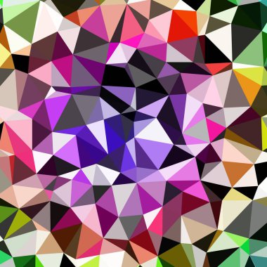 Arka plan çok renkli geometrik poligonal.