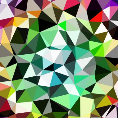 Arka plan çok renkli geometrik poligonal.